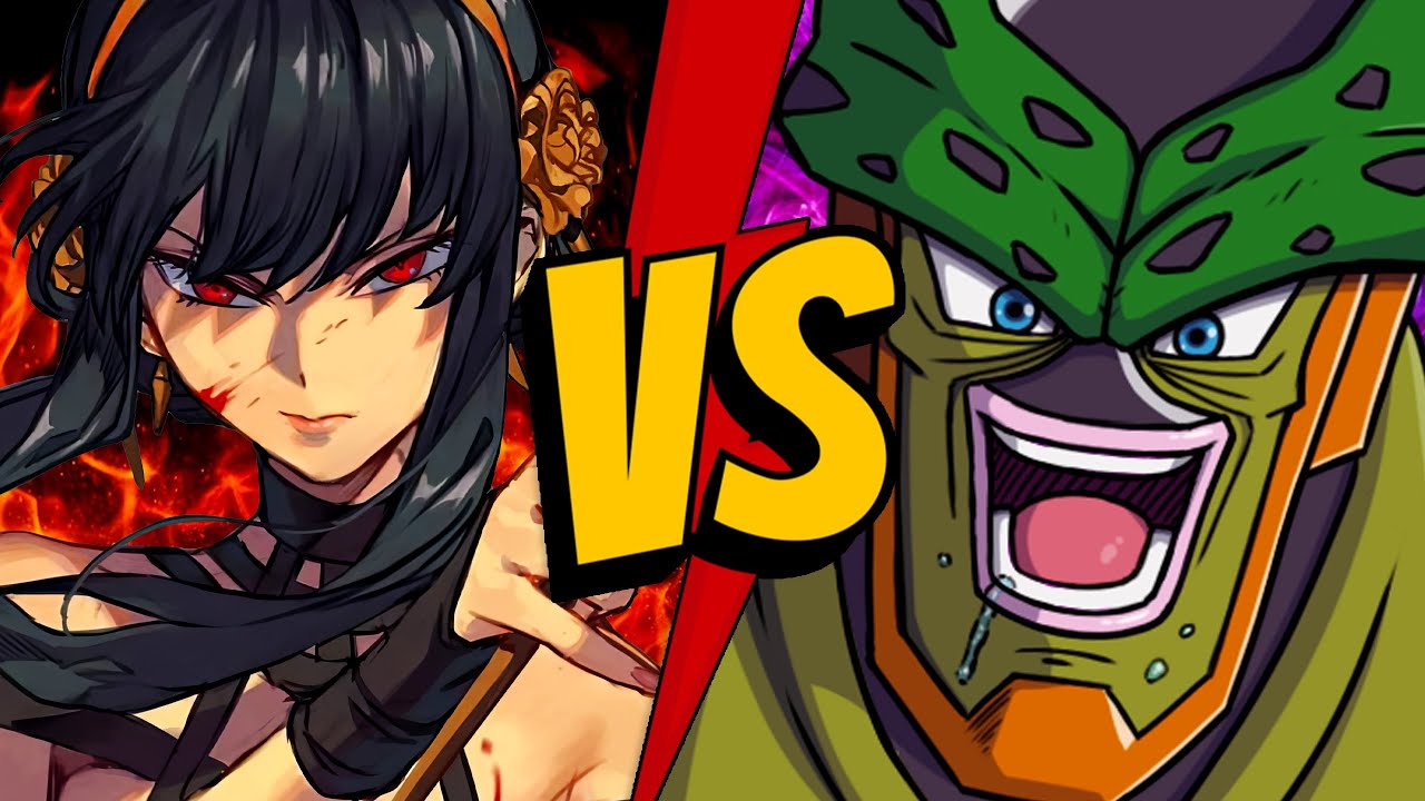 CELL ABSORBS YOR FORGER (DBZ x SPY X Family Comic Dub)