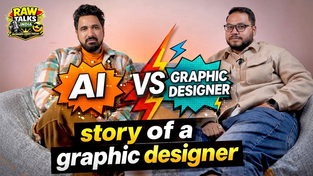 AI vs Graphic Designer|Kya AI designers ki job kha jayega ya Nahi | Raw Talks India