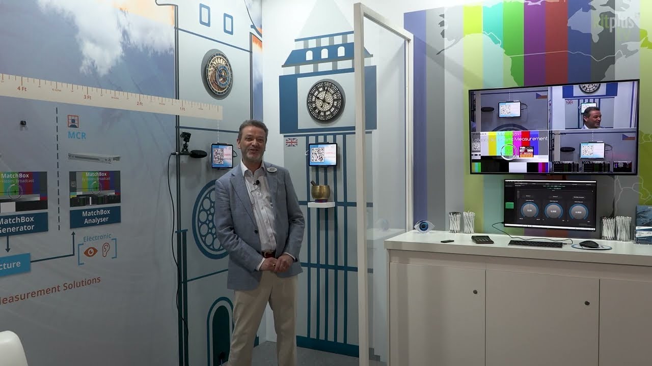 'The World Of Time' Hitomi MatchBox Glass Demo at IBC 2023