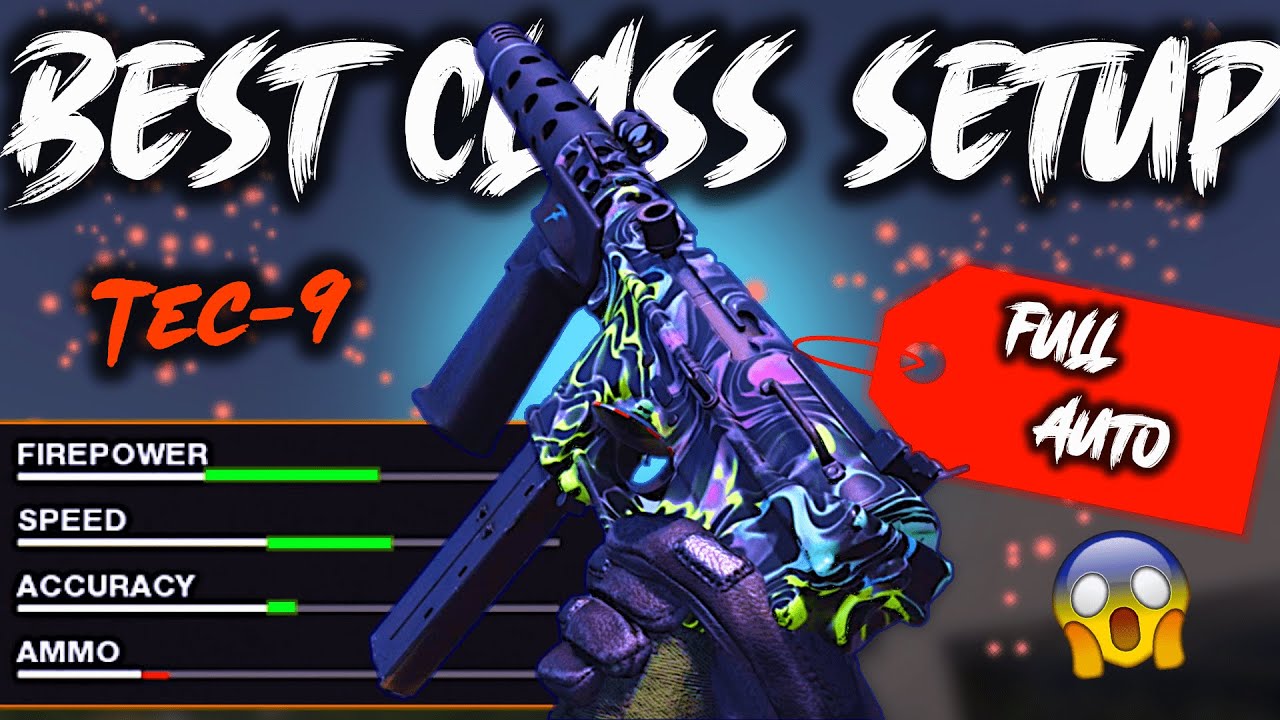 *FULL AUTO* Tec-9 Best Class Setup | Black Ops Cold War Multiplayer