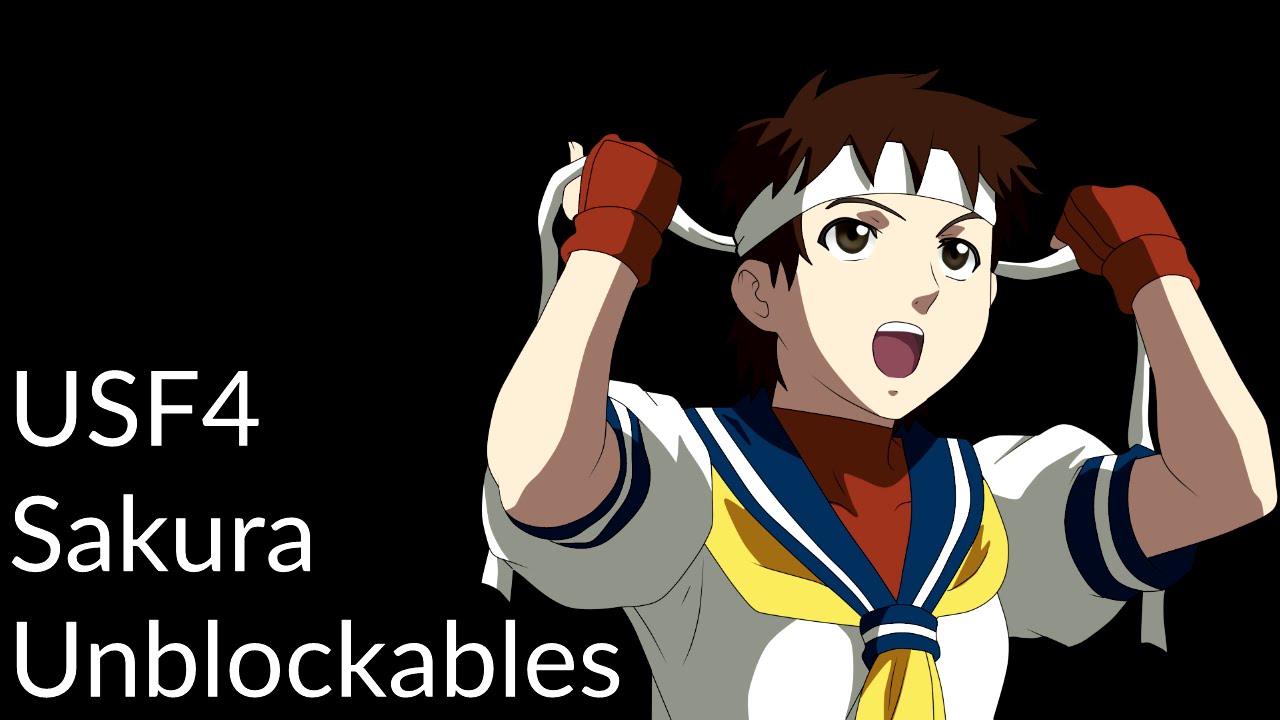 USF4 Sakura Unblockables