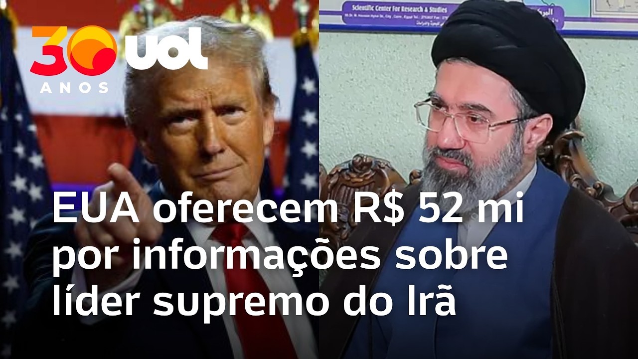 EUA oferecem R$ 52 milhões por informações sobre líder supremo do Irã