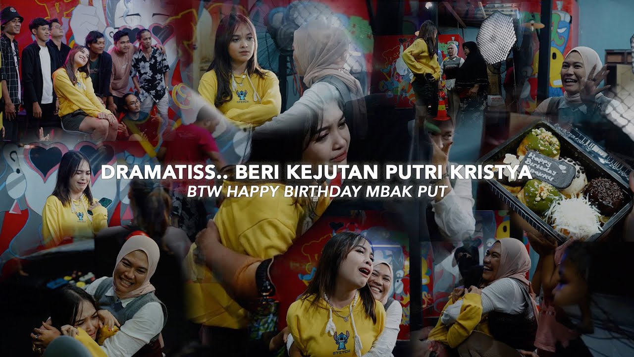 HBD BU BOSS PUTRI KRISTYA | kok malah kaya video termehek mehek wkwk