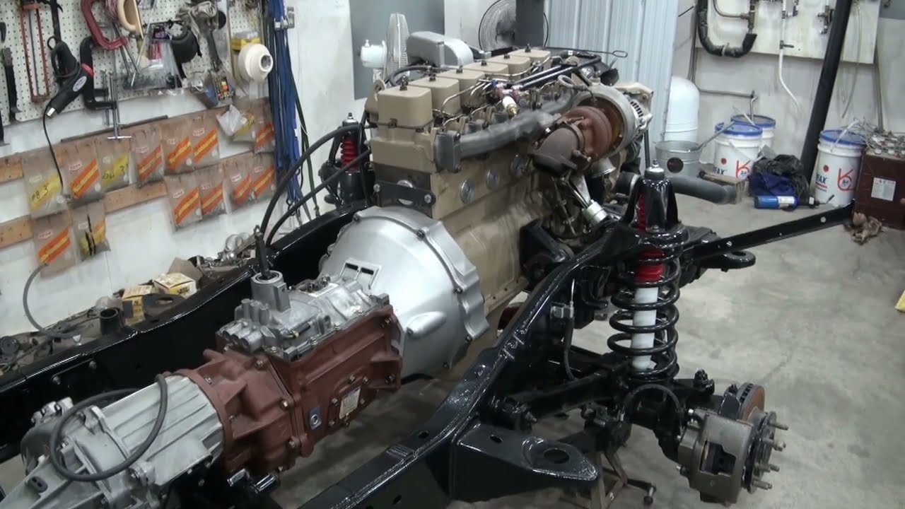 V10 To Cummins Swap Engine And Trans Mount Info