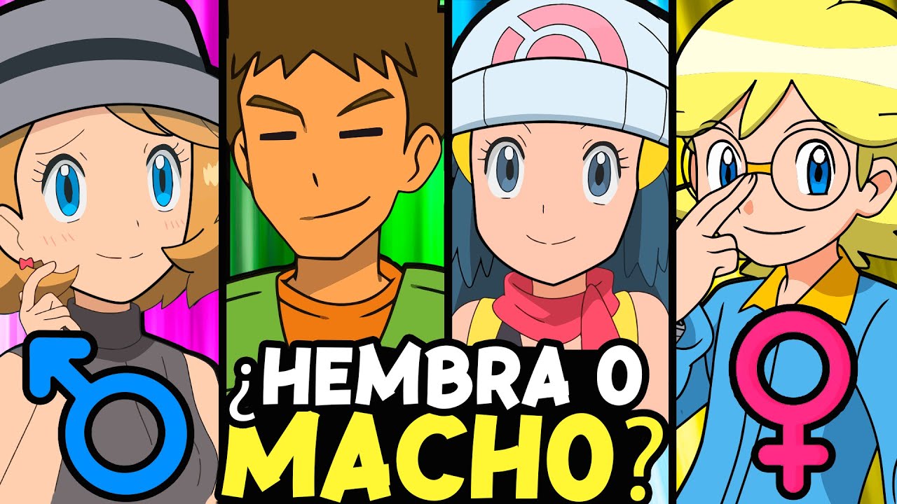 ¿De qué GÉNERO son los Pokémon de los AMIGOS de Ash?