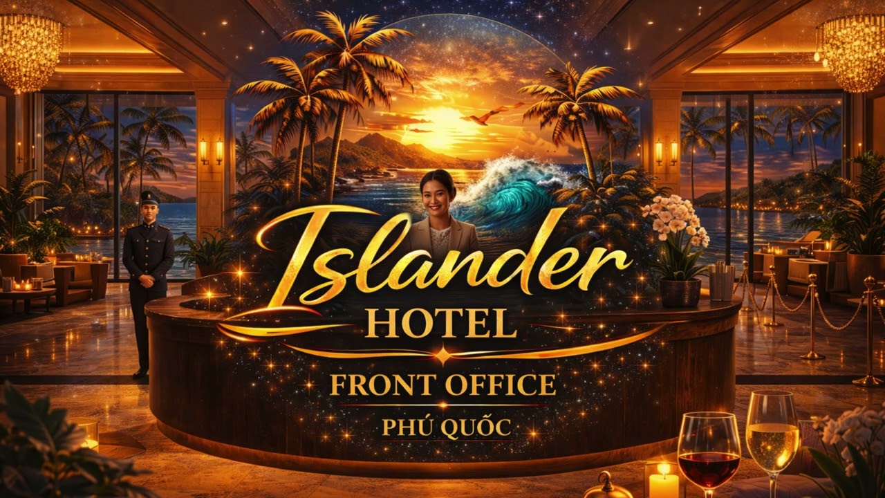 🎶 ISLANDER LOBBY HOTEL PHÚ QUỐC #PHUQUOC #HOTEL #LOBBYMUSIC #BEACH #SUNSET