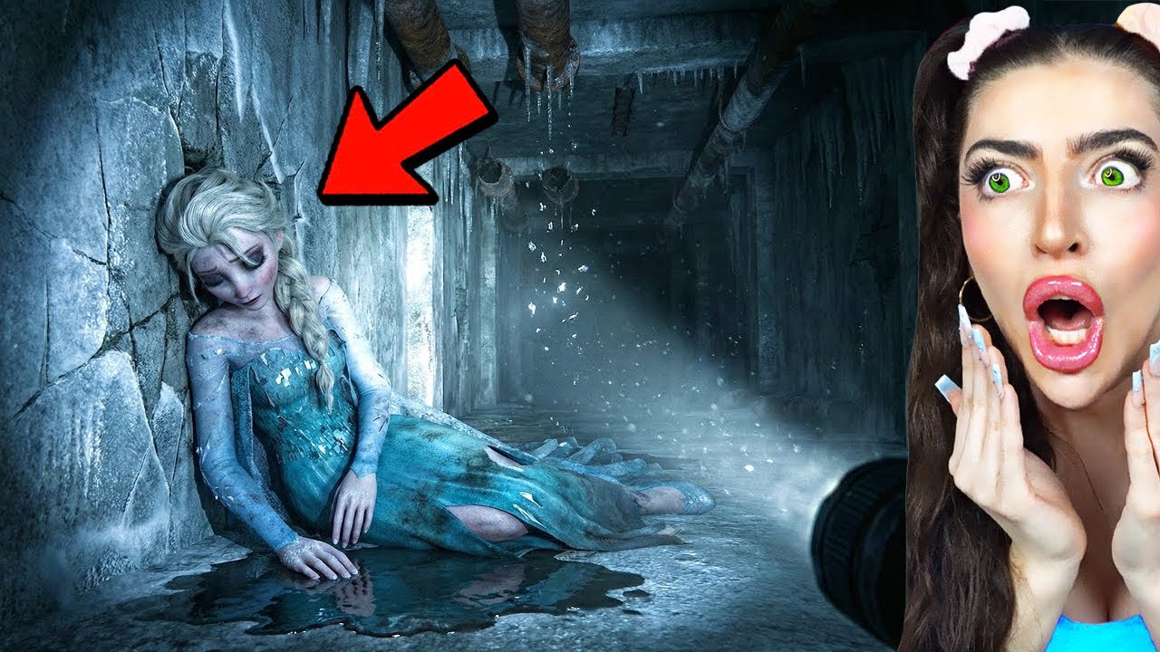 INVESTIGATING Disney Frozen ABANDONED CASTLE!