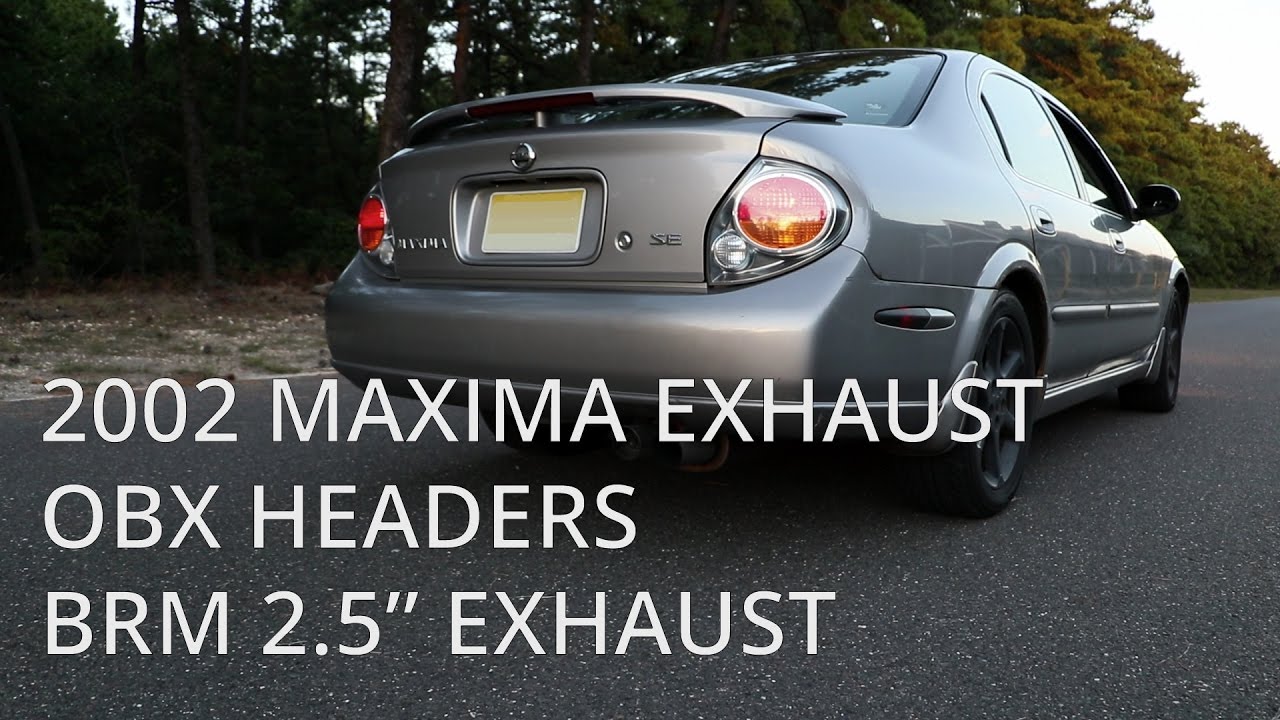 2002 VQ35DE MAXIMA - OBX HEADERS, BRM 2.5