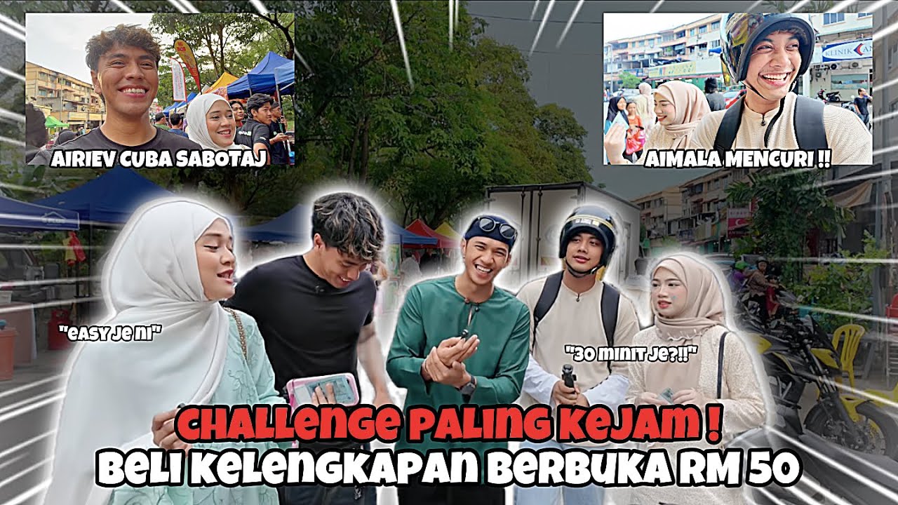 GAMESHOW AIRIEV VS AIMALA!!! AIMALA BUAT DOS4 DI BULAN MULIA??? AIRIEV THE REAL CONFESS??? 