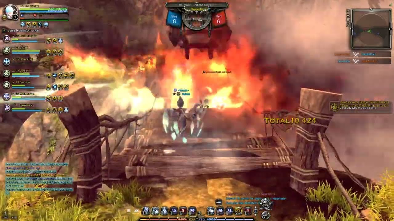 Elestra PvP in Respawn FULL GAME – Dragon Nest SEA