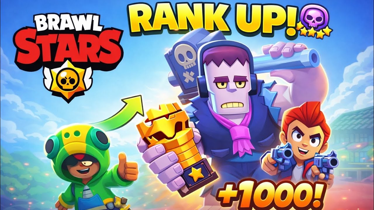 INSANE RANK UP! 🔥 My Best Push Yet | Brawl Stars