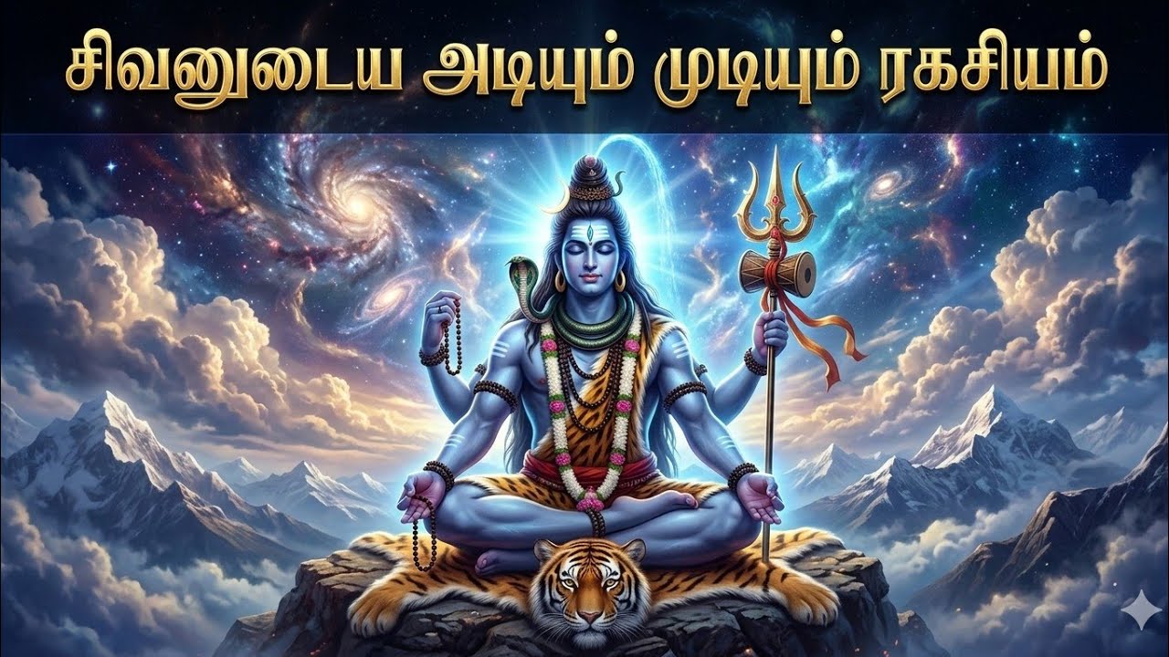 சிவனுடைய அடியும் முடியும் ரகசியம் யாருக்கும் தெரியாது..