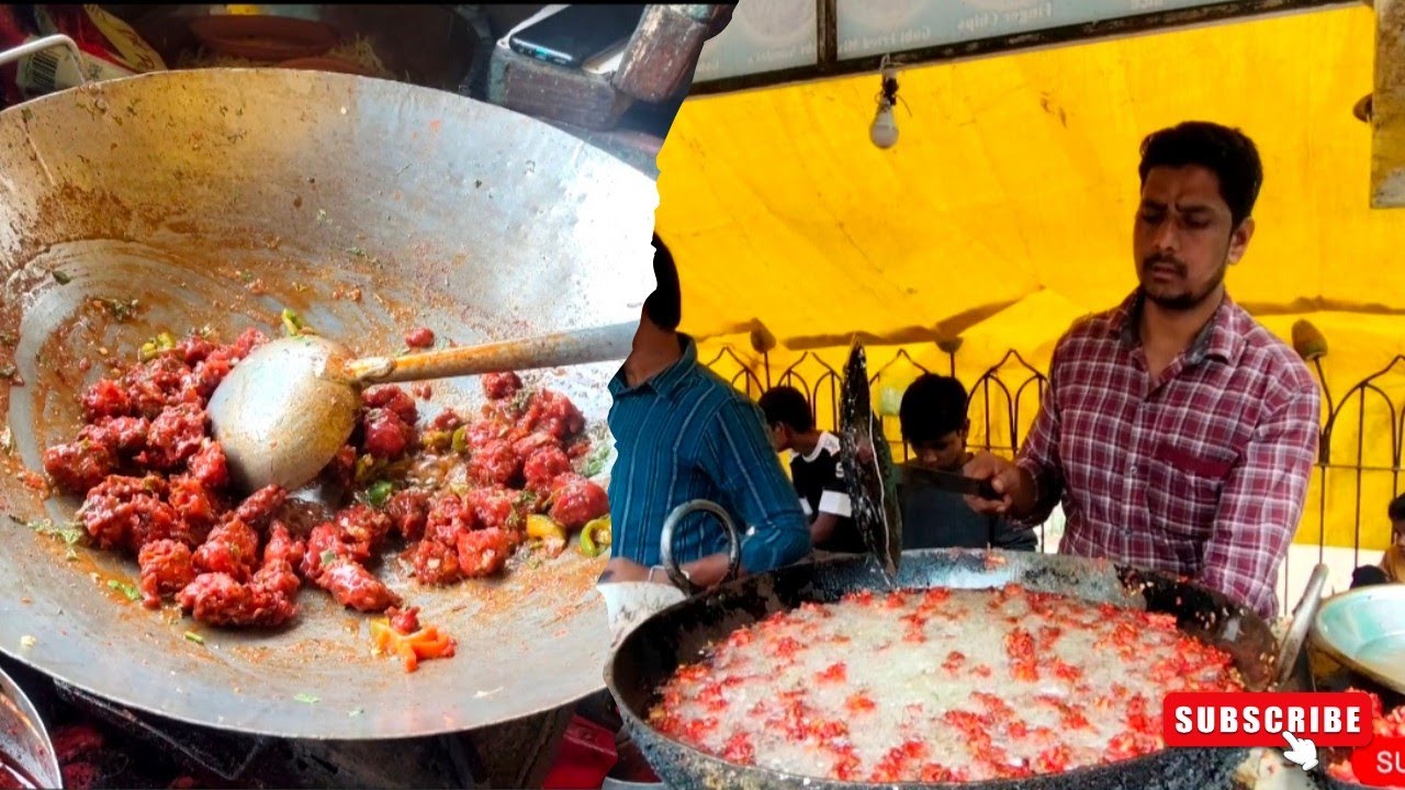 Veg Manchurian (Gobi) ವೆಜ್ ಮಂಚೂರಿಯನ್|| #gobi #indianstreetfood 