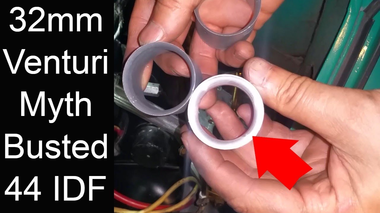 32mm Venturi Myth Busted 44 IDF 2Liter