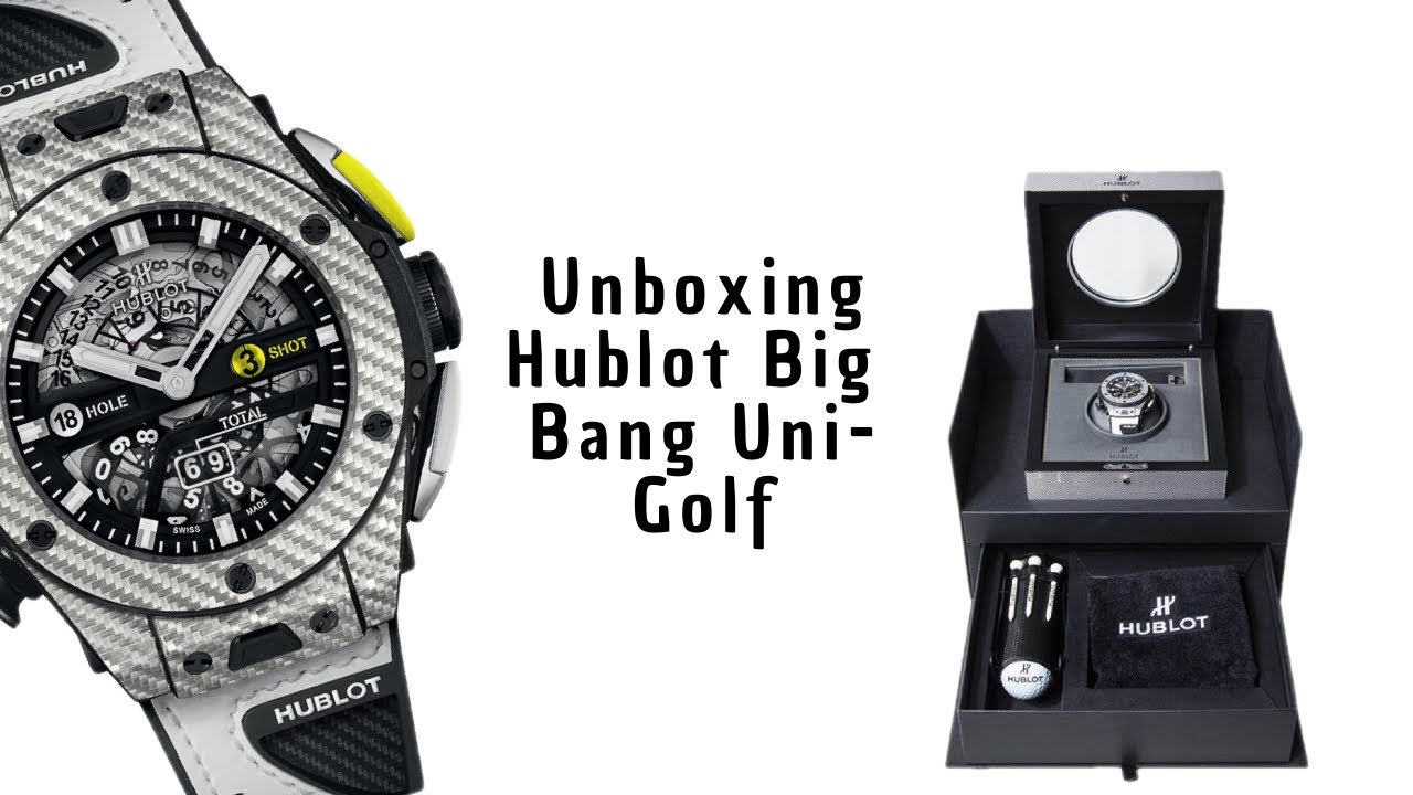 Unboxing the Hublot Big Bang Golf Watch White