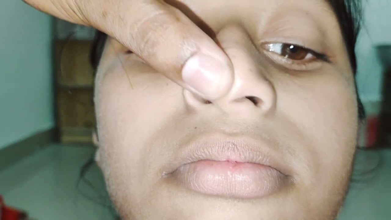 Piggy nose massage and cheek pulling lip pulling #pulling #piggy @juthikasmakeover