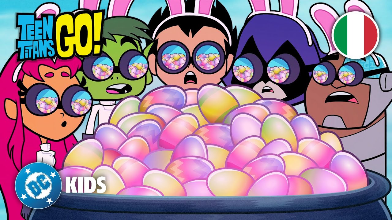 Str-uova-ganza di Pasqua! 🐰 | #TeenTitansGo! in Italiano 🇮🇹 | @DCKidsItaliano