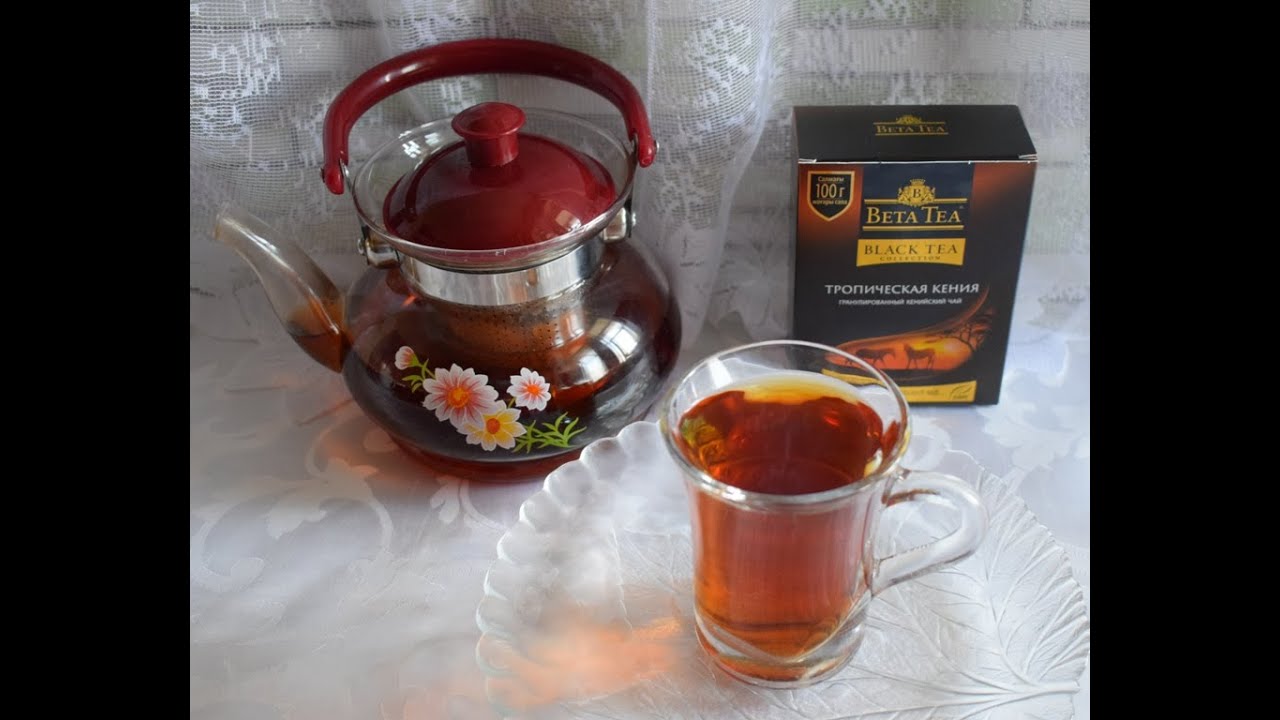 Кенийский чёрный гранулированный чай Beta Tea 