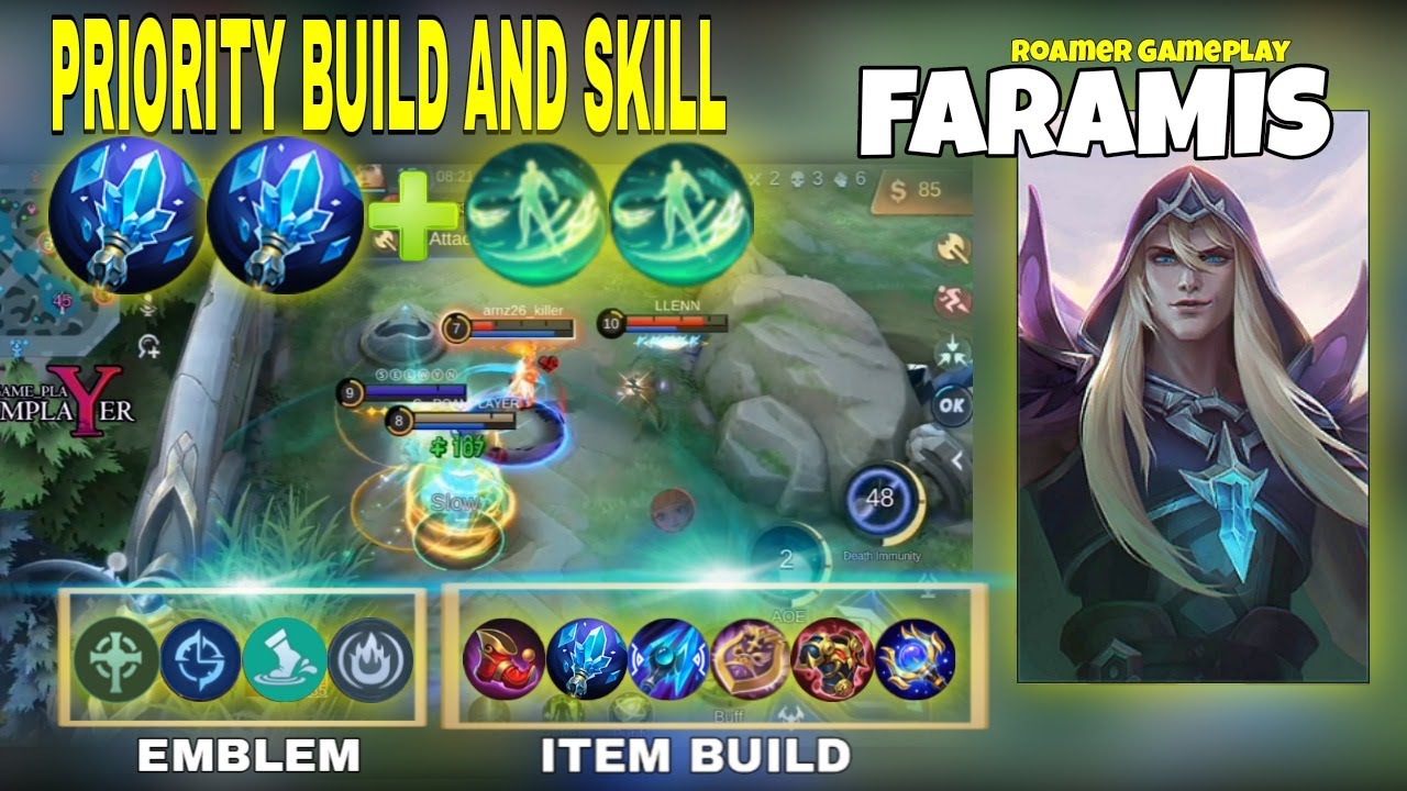 Faramis Best Build and Emblem 2024 | Roam Faramis | Faramis Gameplay | MLBB | Mobile Legends