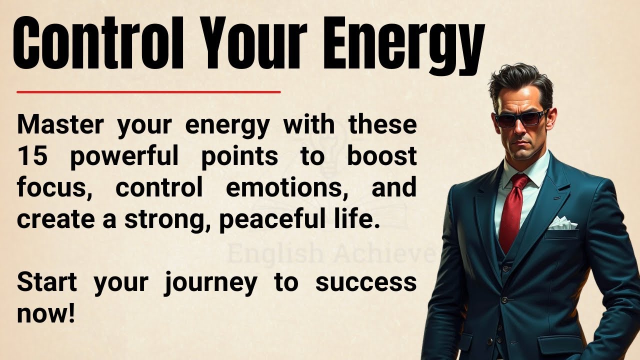 Everything Is Energy🔥| 15 Steps to Take Control of Your Thoughts, Emotions & Power | Graded Reader✅