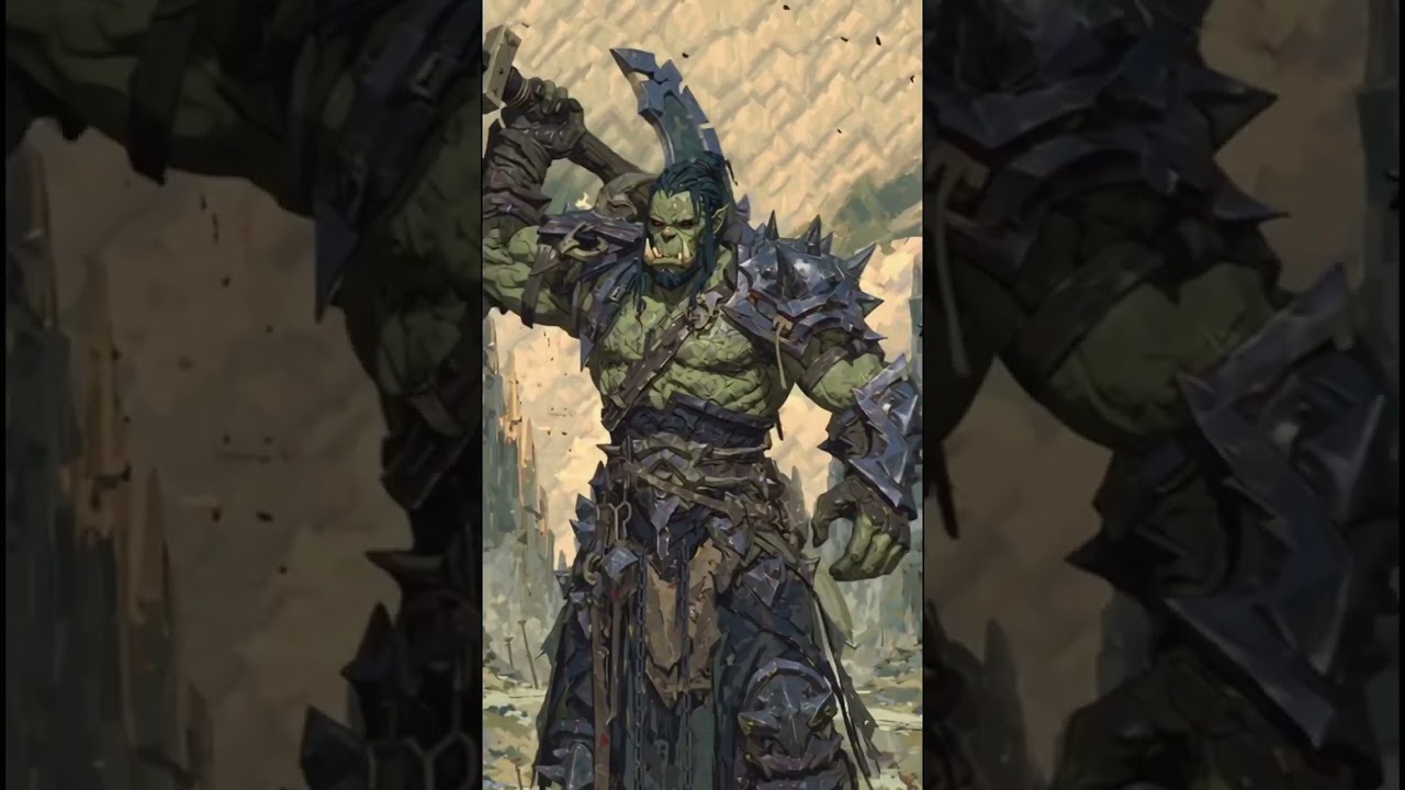 Orc of Azken #fantasy #adventure #midjourney #orc #azken