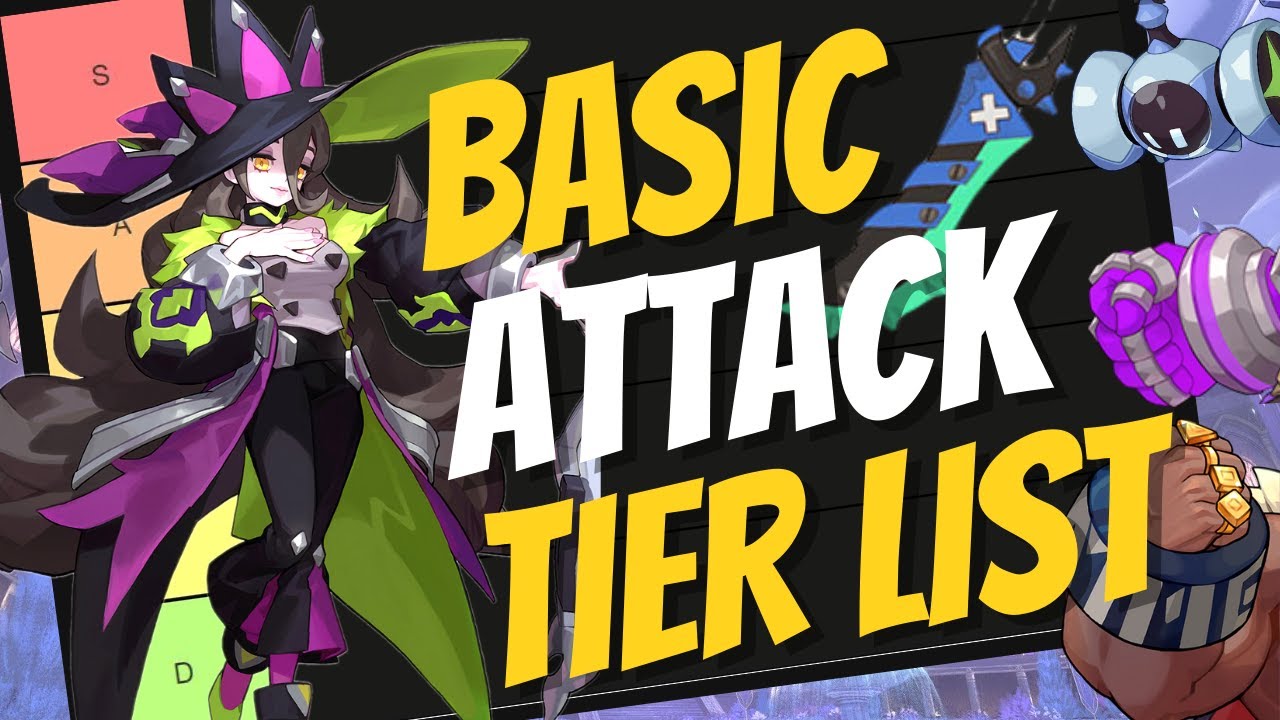 ⚔️ MOST GODLY BASIC ATTACK IN SMASH LEGENDS FULL TIER LIST