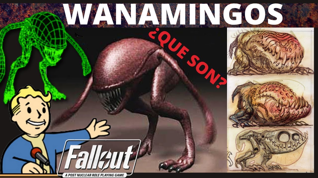 &iquest;QUE SON LOS WANAMINGOS? UNIVERSO FALLOUT / FALLOUT LORE EN ESPA&Ntilde;OL