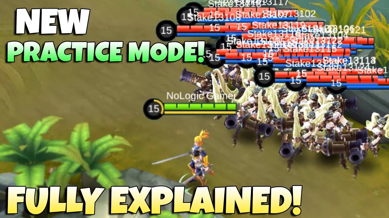 NEW PRACTICE MODE FULLY EXPLAINED! | MOBILE LEGENDS - UPDATES | MLBB