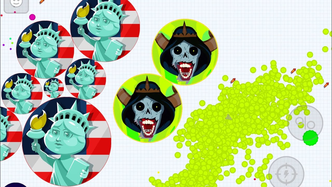 DESTRUCTION 💀 (AGAR.IO MOBILE)