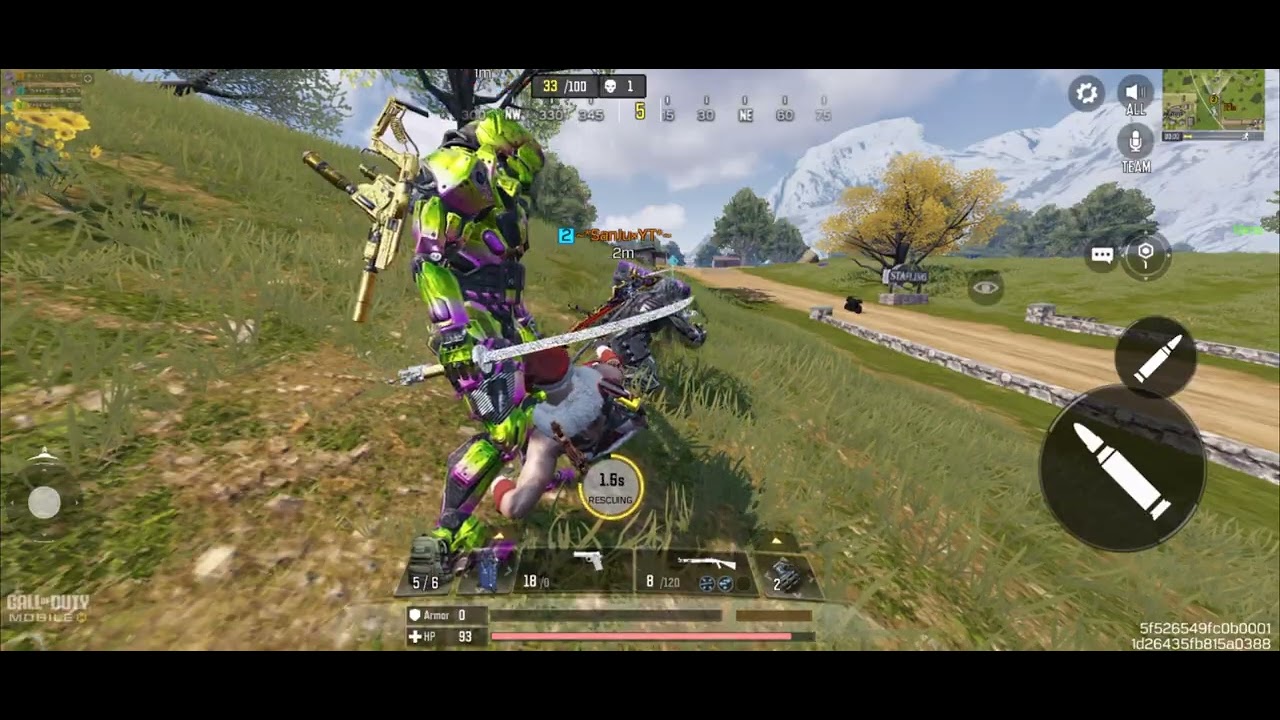 *NEW* Random Streamer player @sanjugamingYT_12 . @callofdutymobile 