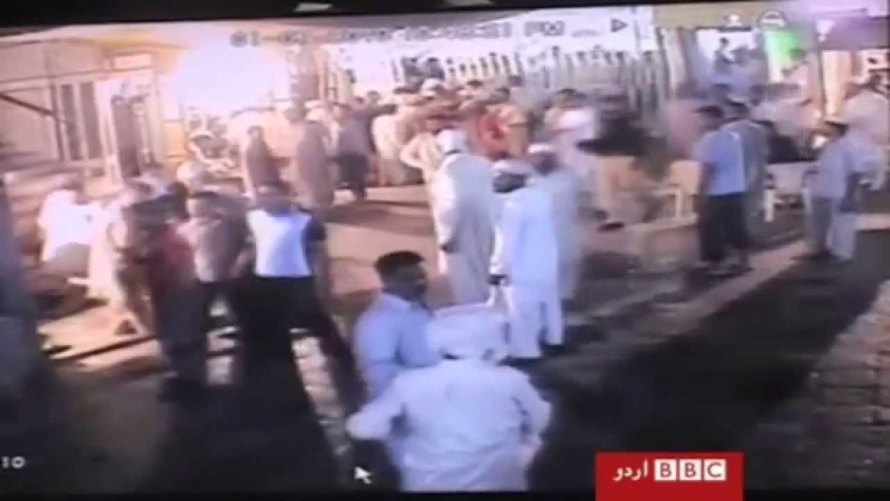 داتا دربار ھماکے: سی سی ٹی وی فوٹیج -BBC Urdu
