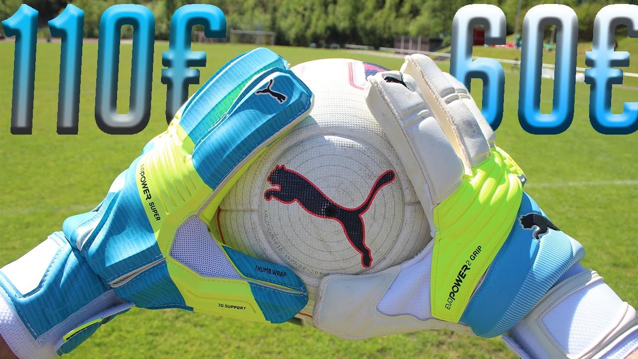 Puma Gloves TEST: evoPower Super (110€) vs. evoPower Grip (60€)