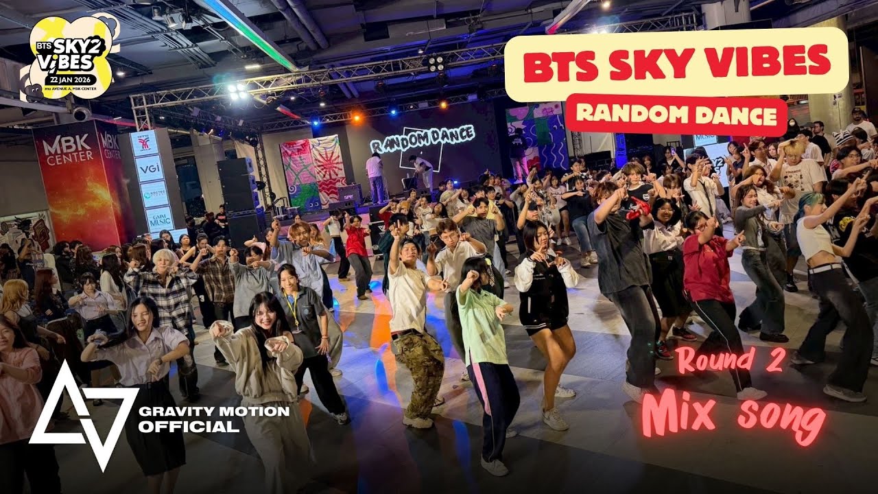 [22.01.2026] BTS SKY VIBES season 2 || RANDOM PLAY DANCE 'Mix Song' Round 2 ที่จริงคือ Round 3