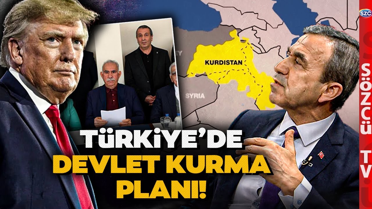 'Türkiye'den Toprak Koparma Projesi' Sözde Kürdistan Hayali! Naim Babüroğlu Büyük Tehlikeyi Anlattı