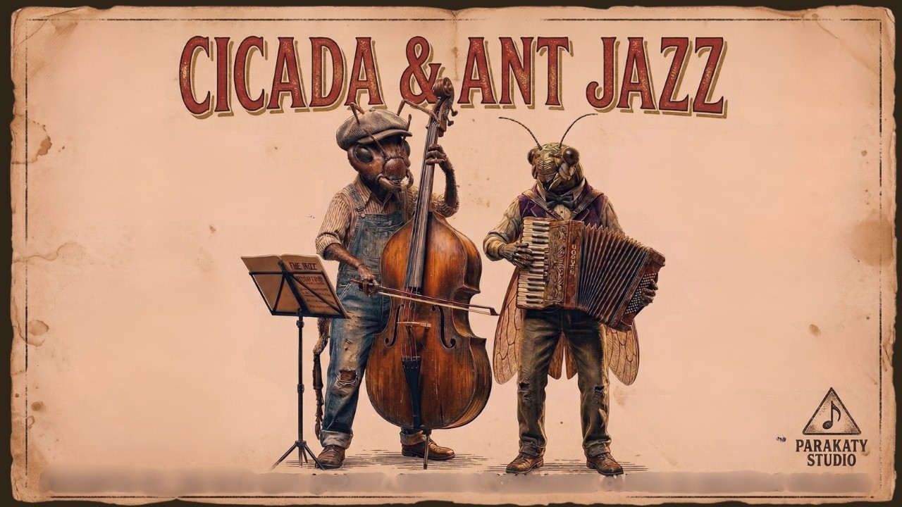 Cicada & Ant Jazz | Happy Hour in the Cellar (24 min Jazz Session)