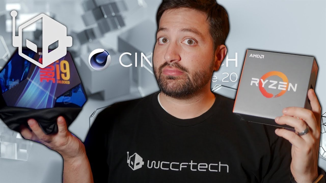 CINEBENCH R20 Core i9 and Ryzen 7 Core Scaling and Clock Speed Comparison