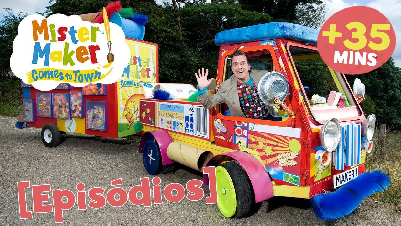 🚗🎉 MISTER MAKER sobre RUEDAS | MISTER MAKER en ESPAÑOL EP19-20 🚘🌟 [Maratón de episodios] 💥🎨