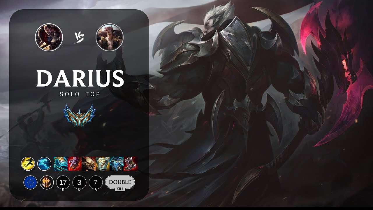 Darius Top vs Sett - EUW Challenger Patch 13.22