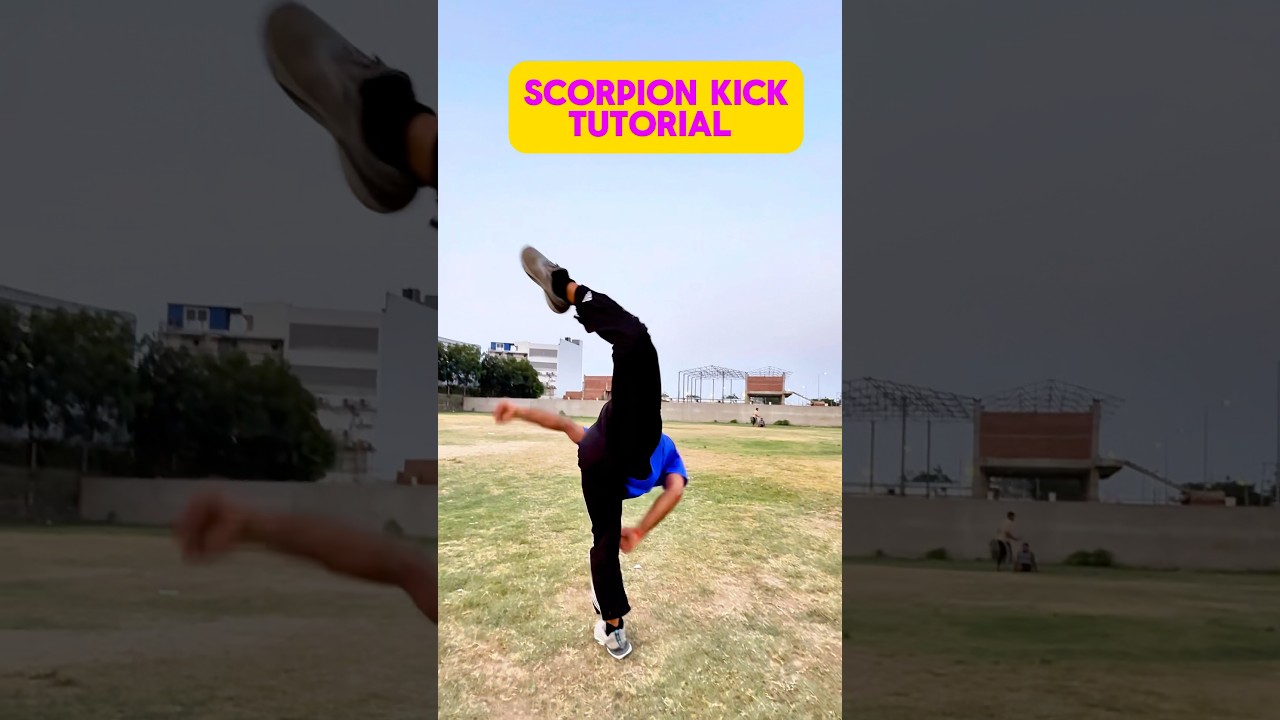 Scorpion kick tutorial ⚡️💥 #scorpionkick #martialarts #tutorial #shortsfeed #shorts