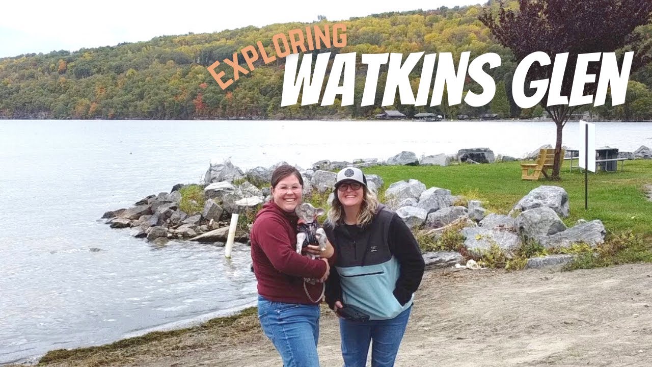 Exploring WATKINS GLEN With OUR NEW PUPPPY! What To Do AND Where To Eat! Watkins Glen, NY Part 2