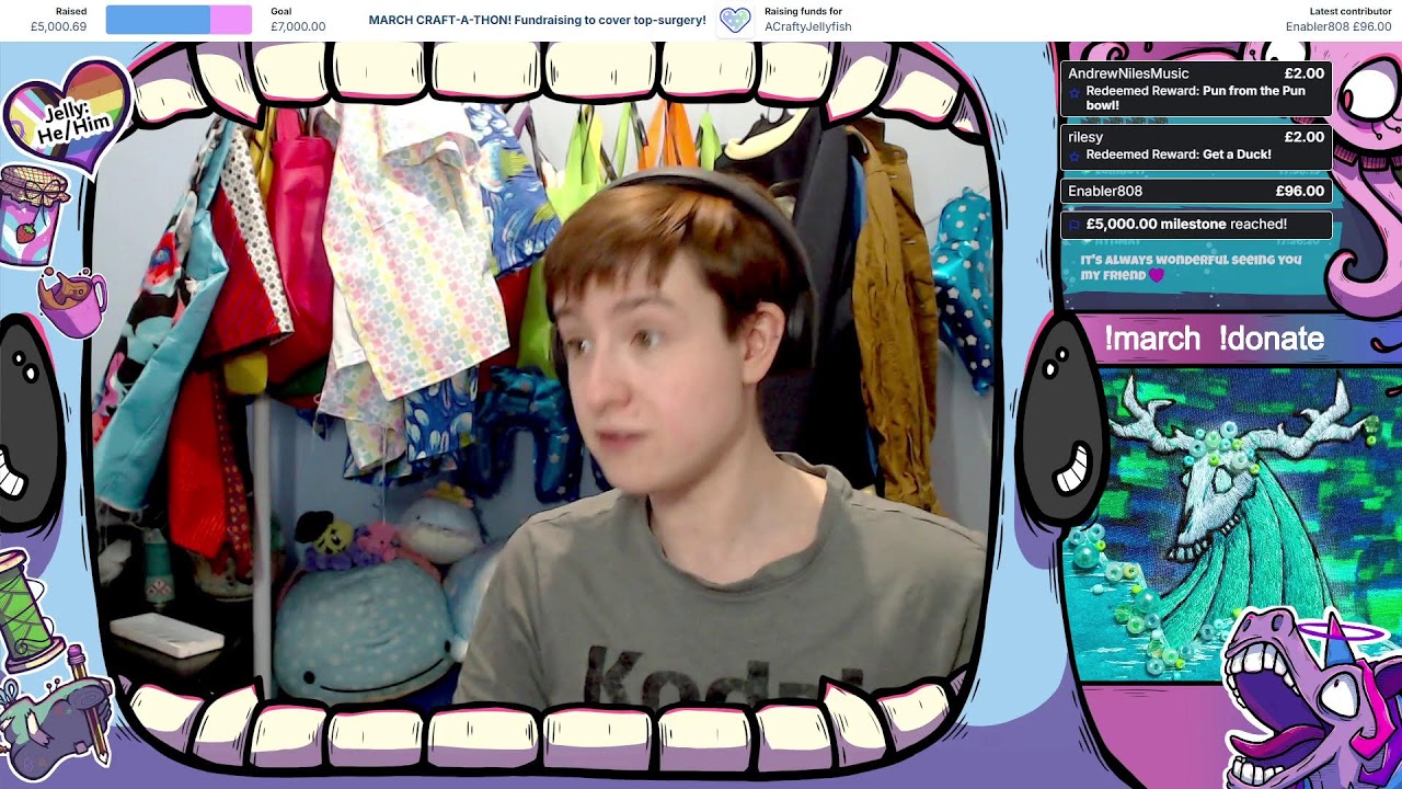 CRAFT-A-THON DAY 12! Designing shirts and embroideries!