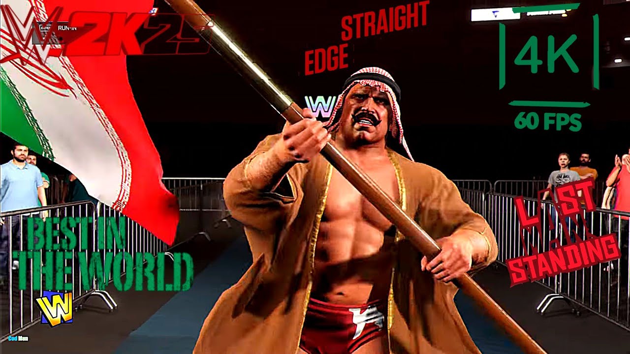 WWE 2K25 CM Панк против Железного Шейха | Последний выживший | Чемпионат WWE | 4K60Fps | ⭐⭐⭐