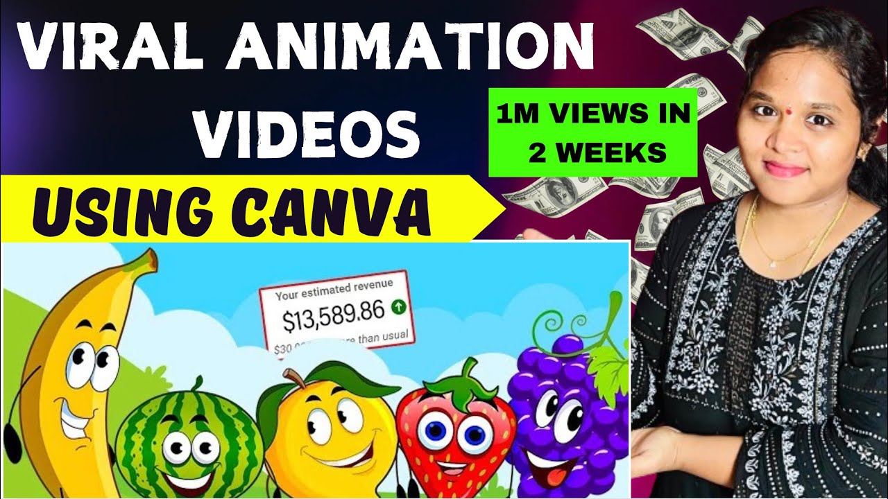 How to create FACELESS KIDS EDUCATIONAL ANIMATIONS using Canva Telugu | Animation Videos using AI