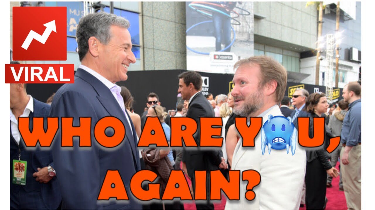 DISNEY CEO BOB IGER DELIVERS THE ICY COLD DISS TO ROUNDHEAD RIAN JOHNSON!