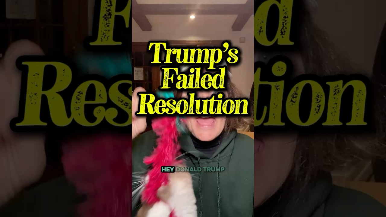 Trump’s New Year’s Resolution Lasted 2 Days. 