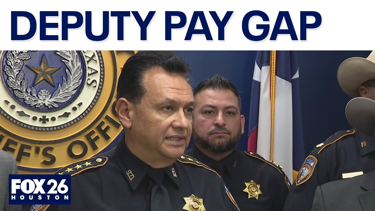 LIVE: Harris County sheriff on deputy pay disparity