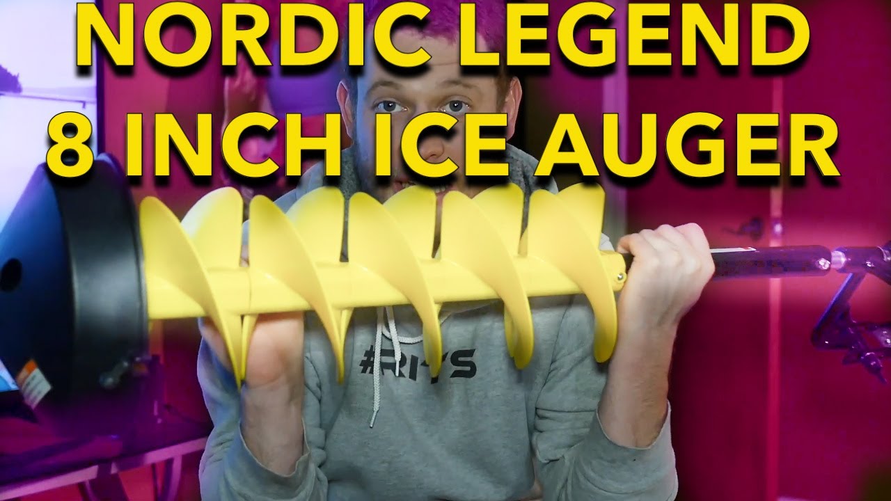 NORDIC LEGEND 8-Inch ICE AUGER Review