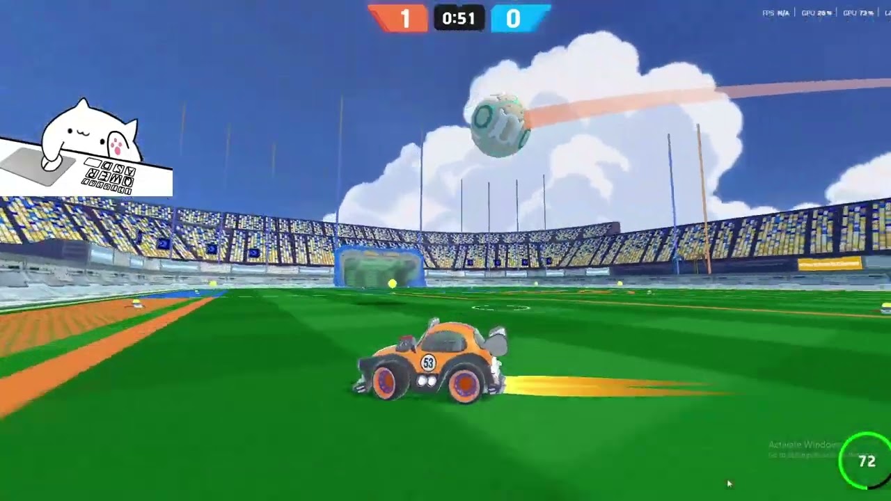 Playing Fake Rocket league again🔥