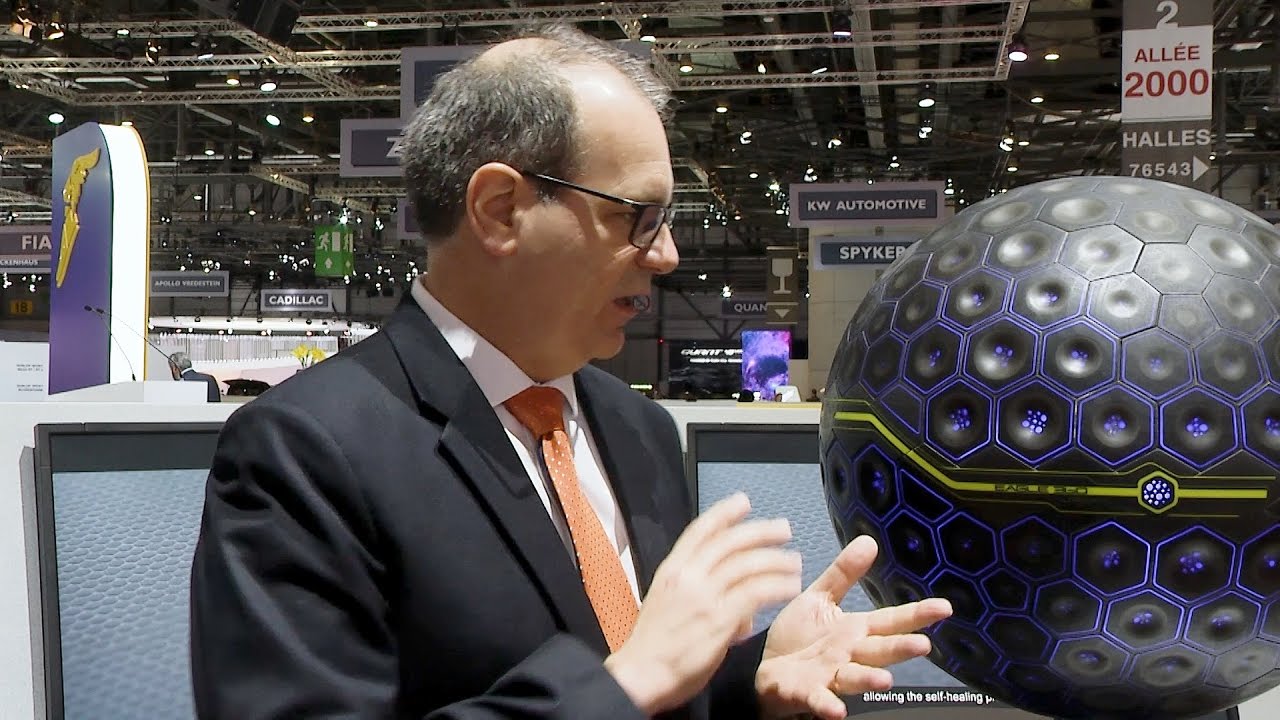 Goodyear Eagle 360 Urban Sphere Tire Concept at the Geneva Motor Show 2017