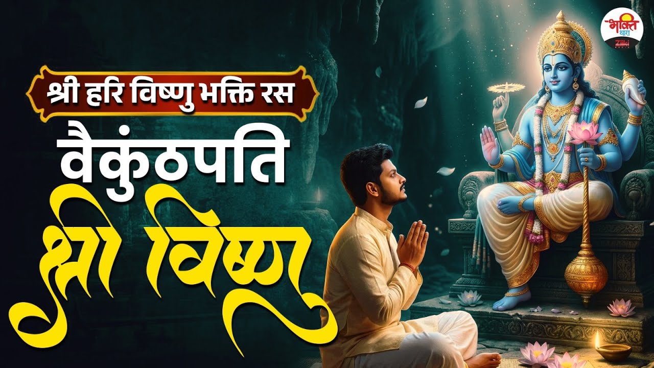 वैकुंठपति श्री विष्णु। श्री हरि विष्णु भक्ति रस। #bhaktidhara #shreeharibhajan #vishnubhajan